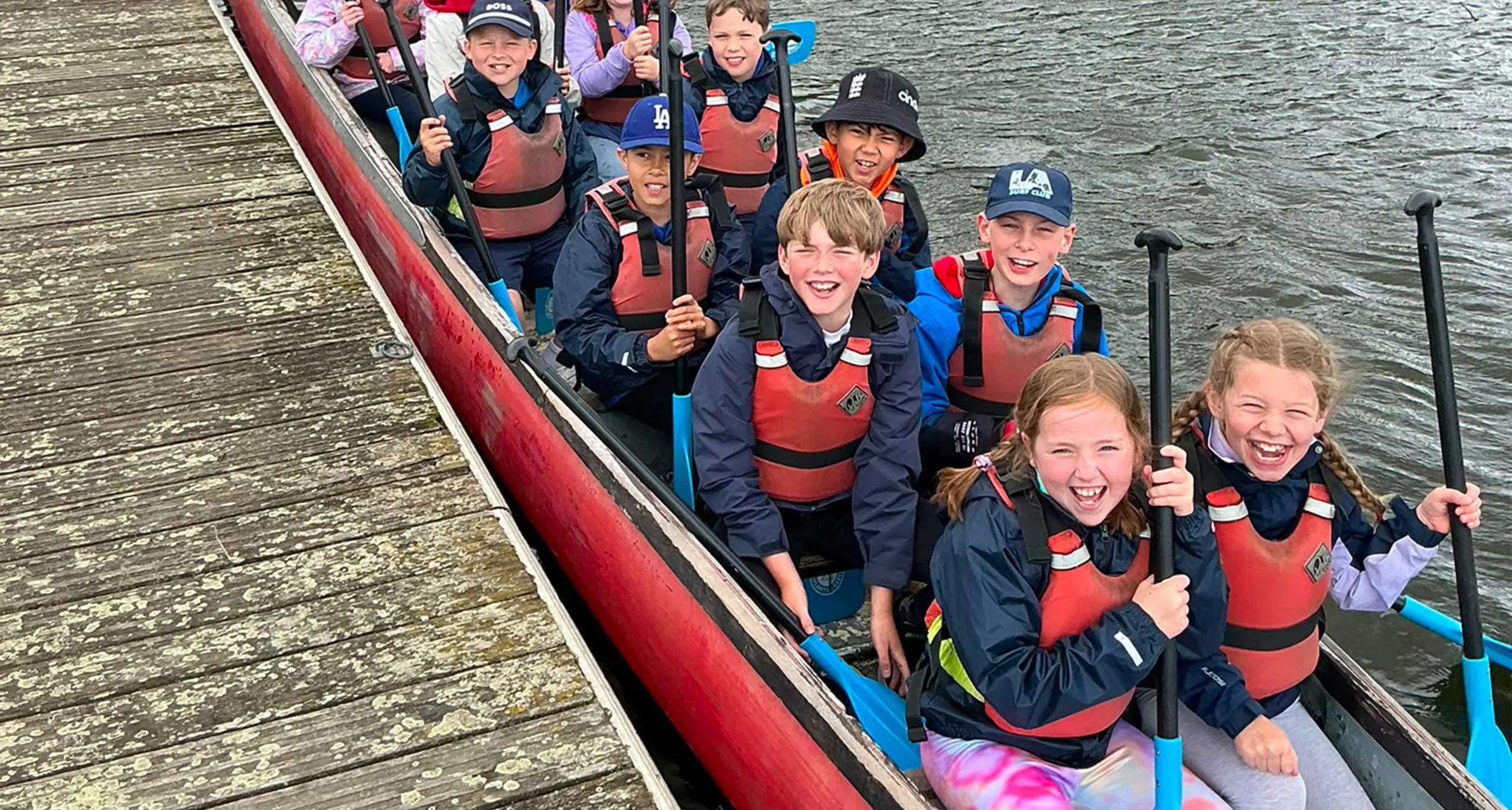 Year 4 from Embley School in Romsey enjoy residential to Horseshoe Lake