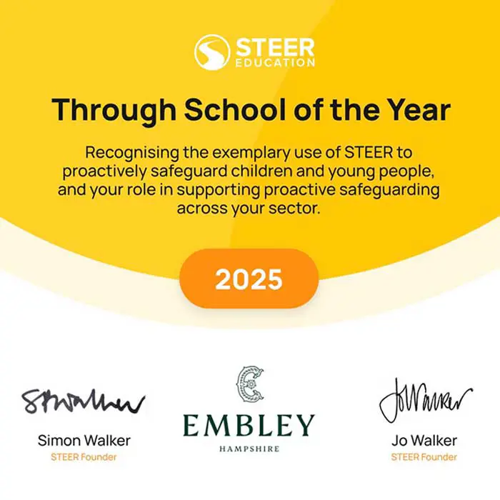 STEER Education Through School of the Year